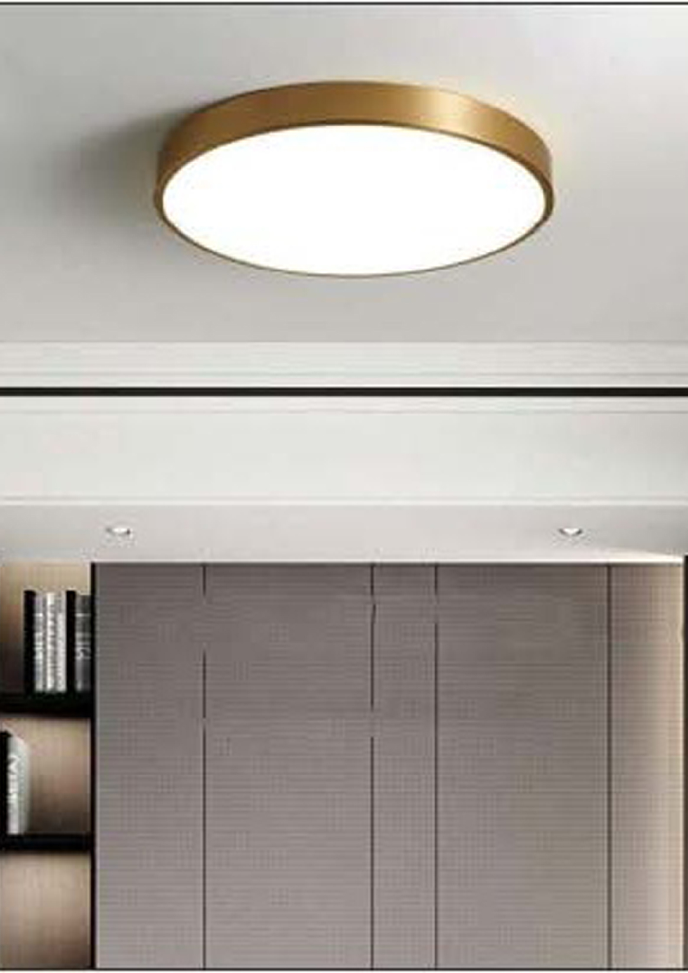 Beyond Lights - Brass Ceiling Light- GL